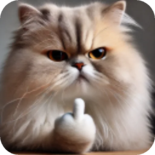 🖕 Стикер «Котики ChatGPT» для Telegram