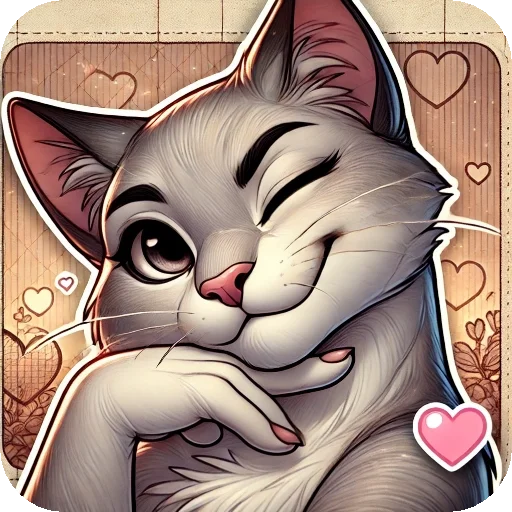 😘 Стикер «Котики ChatGPT» для Telegram