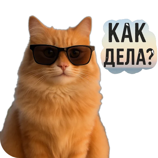 🐱 Стикер «Котики ChatGPT» для Telegram