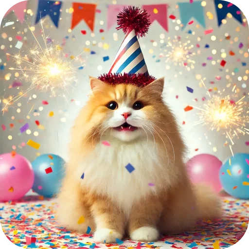 🥳 Стикер «Котики ChatGPT» для Telegram