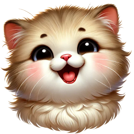 ☺ Стикер «Котики ChatGPT» для Telegram