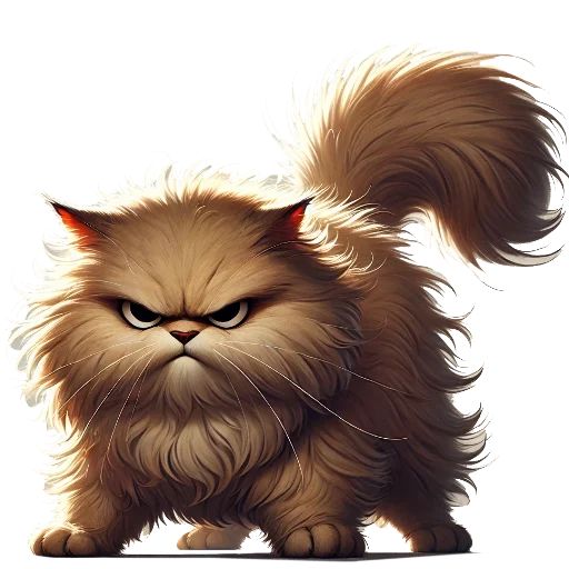 😡 Стикер «Котики ChatGPT» для Telegram