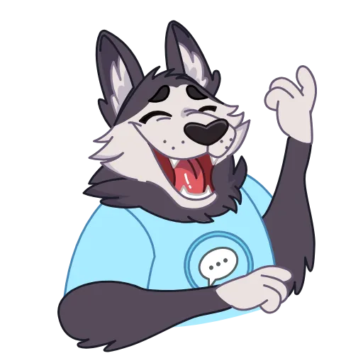 😂 Стикер «Бот для знакомств» для Telegram