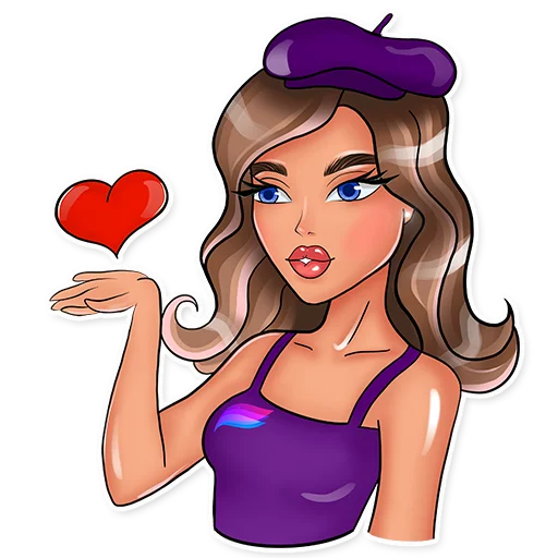 😘 Стикер «Chat Pro Create» для Telegram