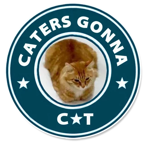 Стикерпак Caters Gonna Cate для Telegram