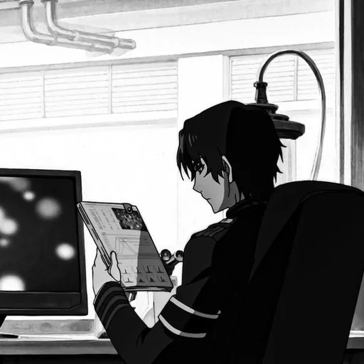 🕸️ Стикер «Glen Ichinose» для Telegram