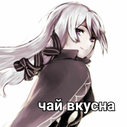 🍵 Стикер «Ехидна и чай (rezero)» для Telegram