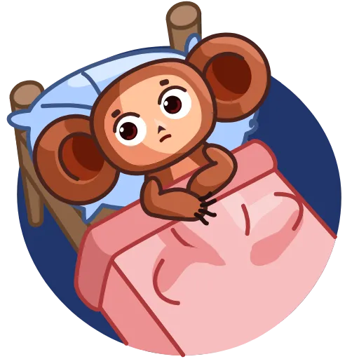 🥱 Стикер «Cheburashka» для Telegram