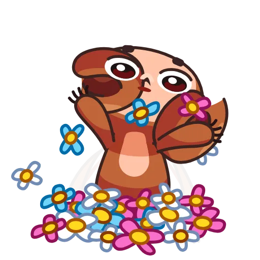 🌸 Стикер «Cheburashka» для Telegram