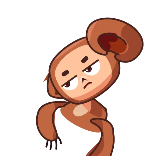 😐 Стикер «Cheburashka» для Telegram