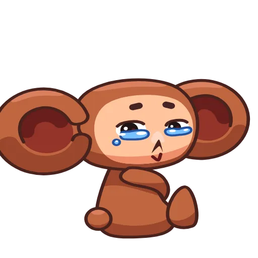 😢 Стикер «Cheburashka» для Telegram
