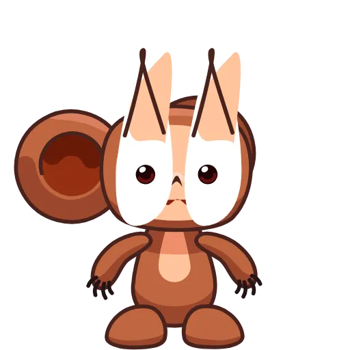 😰 Стикер «Cheburashka» для Telegram