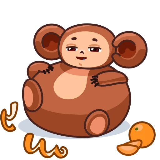 🤤 Стикер «Cheburashka» для Telegram