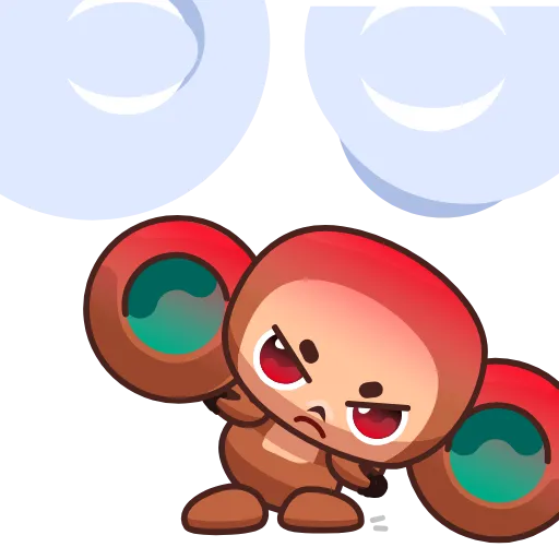 😡 Стикер «Cheburashka» для Telegram