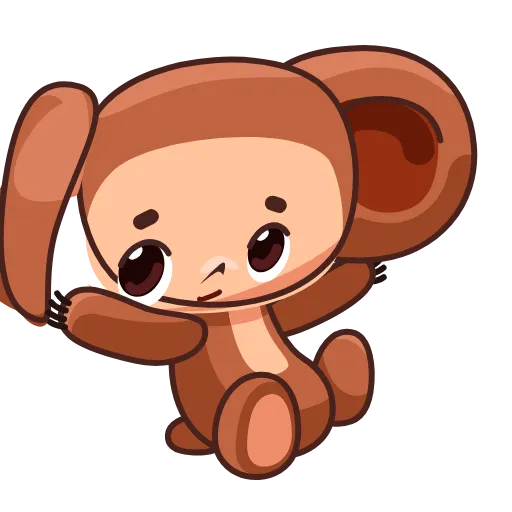 😱 Стикер «Cheburashka» для Telegram