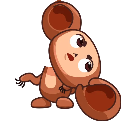 🤦‍♂ Стикер «Cheburashka» для Telegram