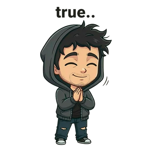 ☺️ Стикер «Чед Кодер ⊳» для Telegram