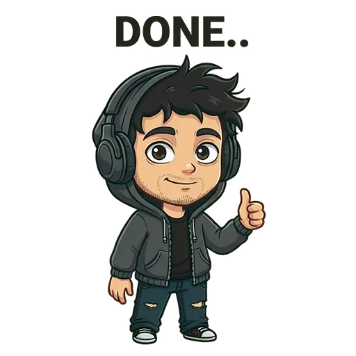 👍 Стикер «Чед Кодер ⊳» для Telegram