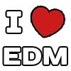 Стикер 12 Edm