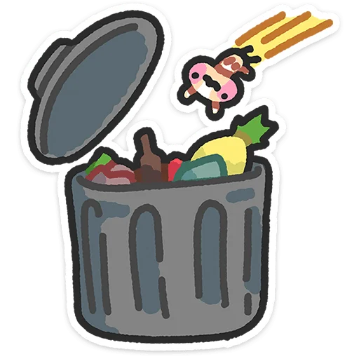 🗑 Стикер «Хомячи» для Telegram