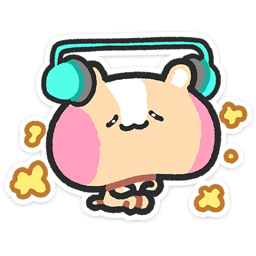 🎧 Стикер «Хомячи» для Telegram