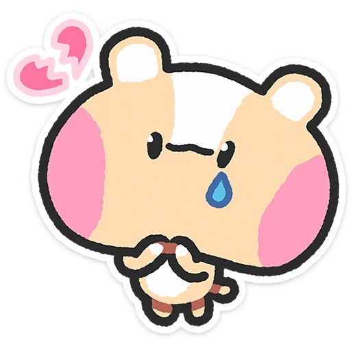 💔 Стикер «Хомячи» для Telegram