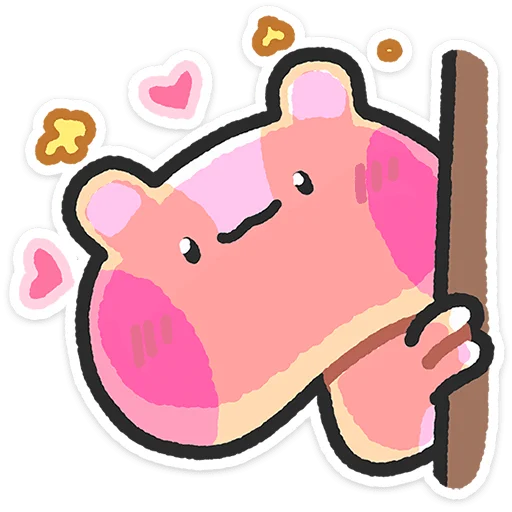 🐹 Стикер «Хомячи» для Telegram