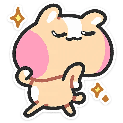 🐹 Стикер «Хомячи» для Telegram