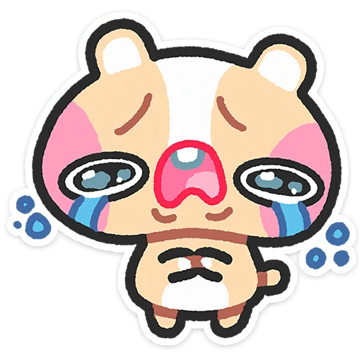 😢 Стикер «Хомячи» для Telegram