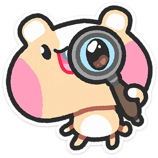 👁 Стикер «Хомячи» для Telegram