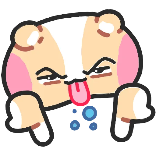 👎 Эмодзи «Хомячи» для Telegram