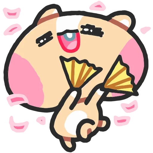 💃 Эмодзи «Хомячи» для Telegram