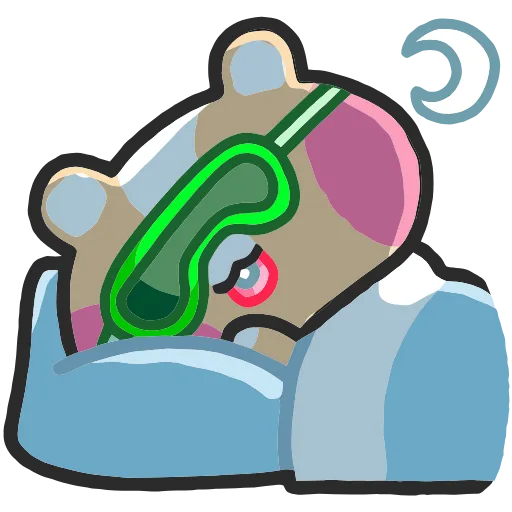 😴 Эмодзи «Хомячи» для Telegram