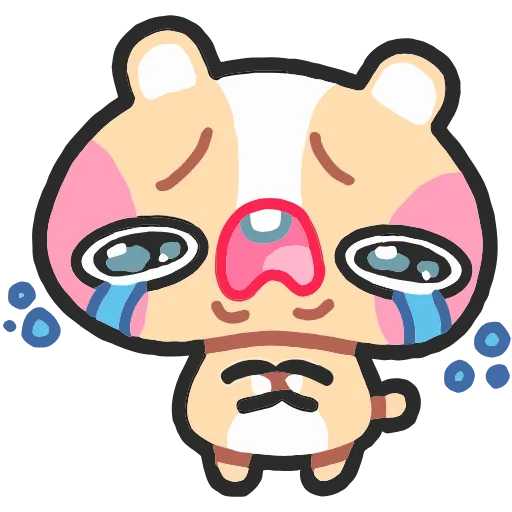 😭 Эмодзи «Хомячи» для Telegram