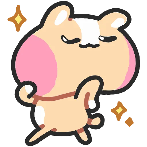 😏 Эмодзи «Хомячи» для Telegram