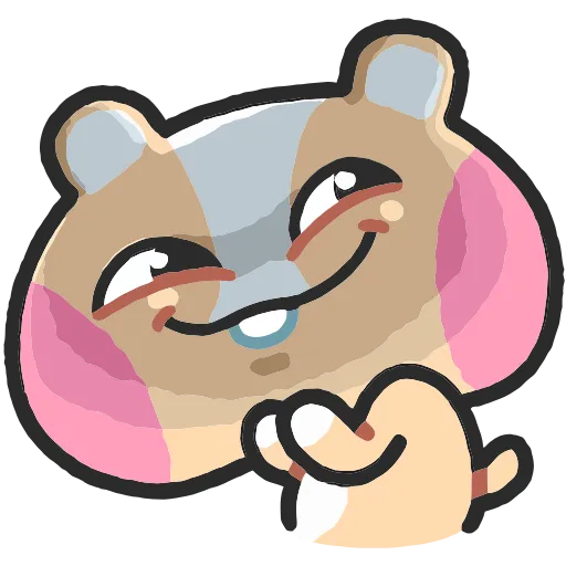😈 Эмодзи «Хомячи» для Telegram