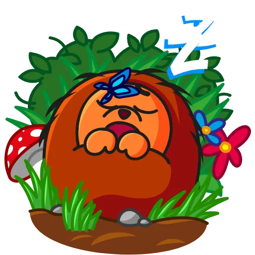 😴 Стикер «Hedgehog» для Telegram