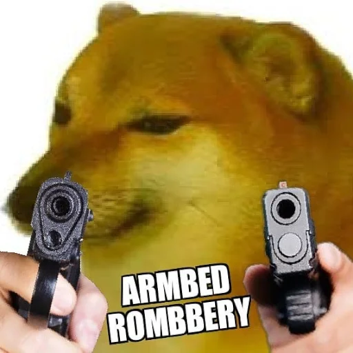 🔫 Стикер «Cheemsburbger&;s Redemption» для Telegram