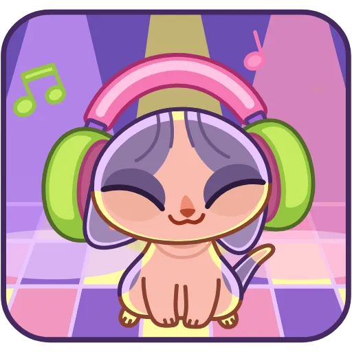 🎧 Стикер «Чира» для Telegram