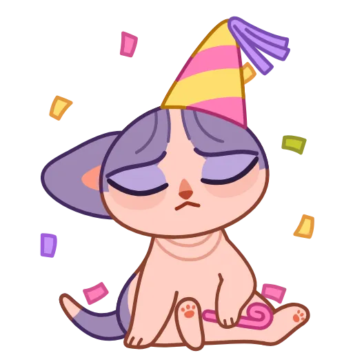 🥳 Стикер «Чира» для Telegram