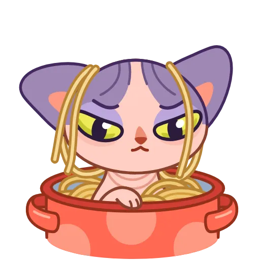 🍜 Стикер «Чира» для Telegram