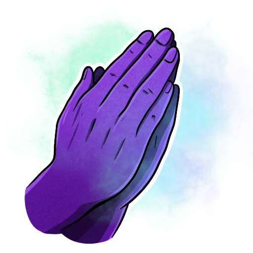 🙏 Стикер «TAGORA» для Telegram
