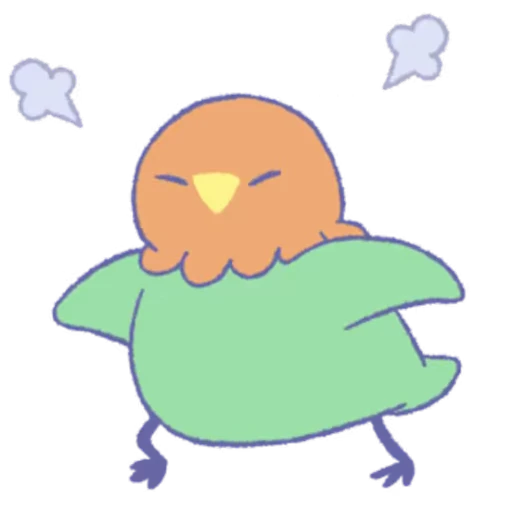 😠 Стикер «Cheerful Choco» для Telegram