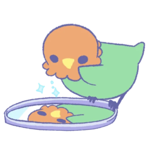 🔍 Стикер «Cheerful Choco» для Telegram