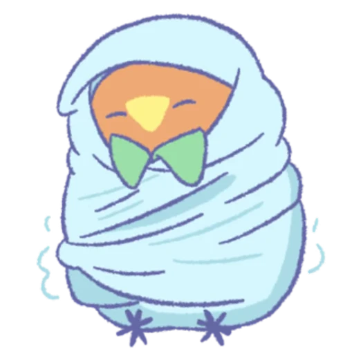🥶 Стикер «Cheerful Choco» для Telegram