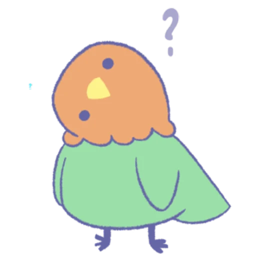 ❔ Стикер «Cheerful Choco» для Telegram
