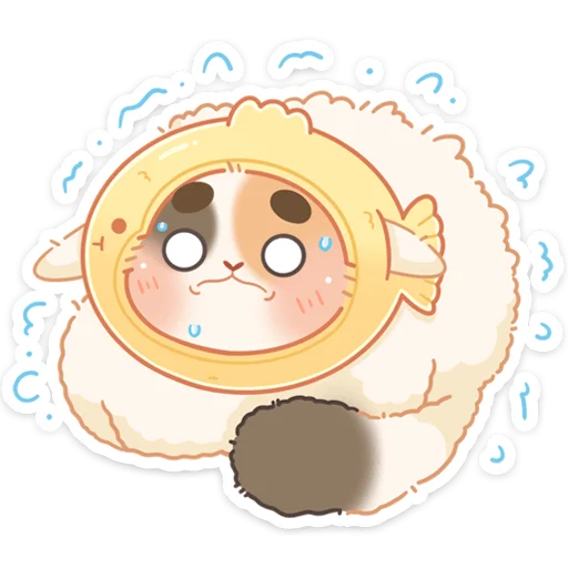 😮 Стикер «Котик Чиз» для Telegram