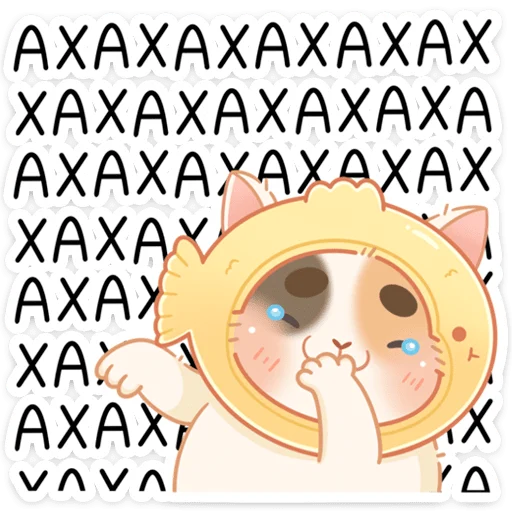 😂 Стикер «Котик Чиз» для Telegram