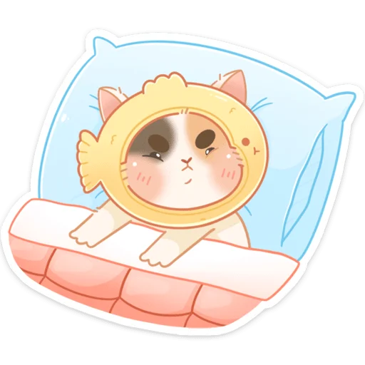 😠 Стикер «Котик Чиз» для Telegram