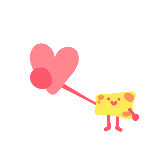 💓 Стикер «сыр» для Telegram